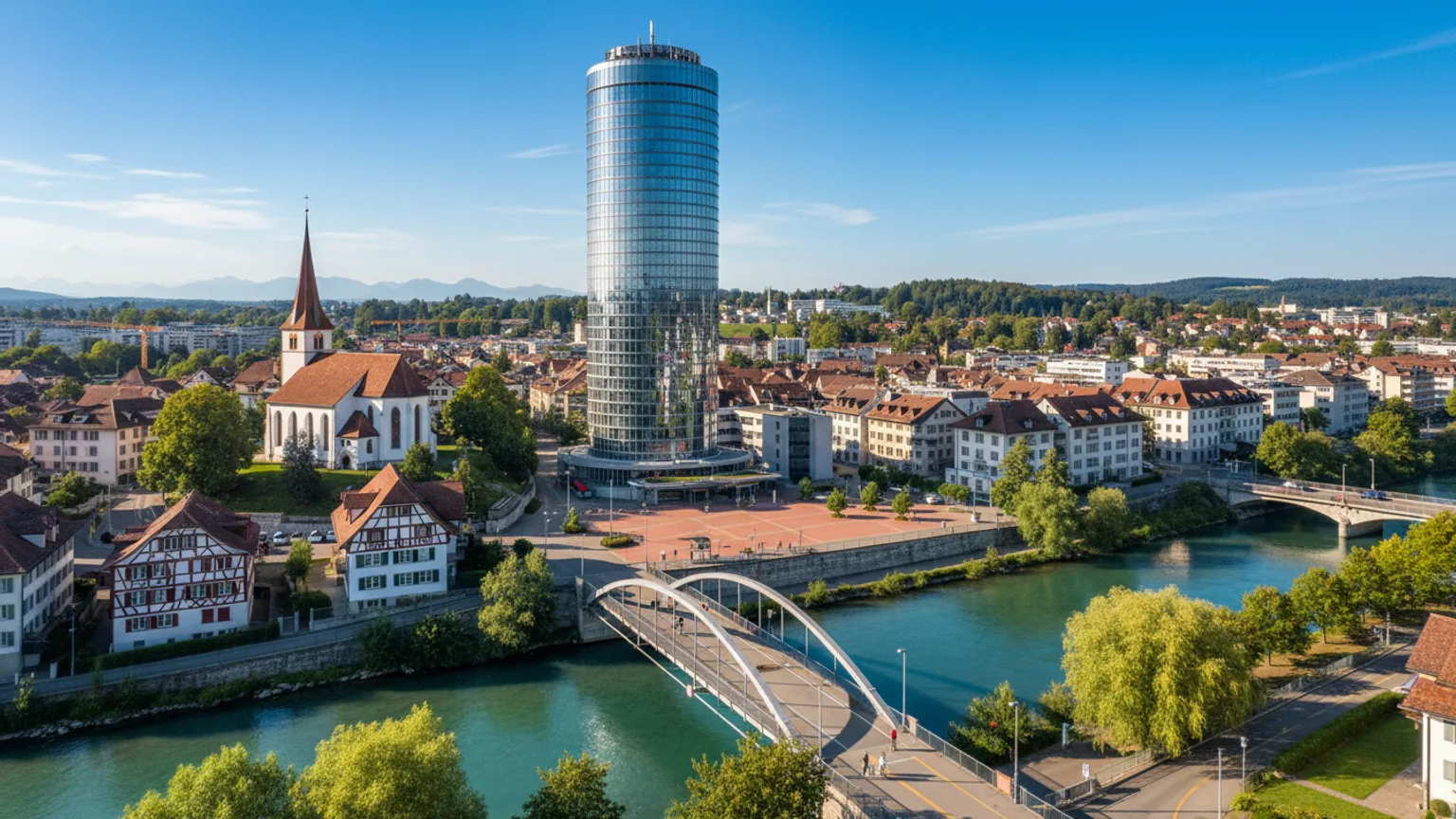 Immobilienmakler Wallisellen, Optimal Immobilien AG - Wallisellen Stadtansicht