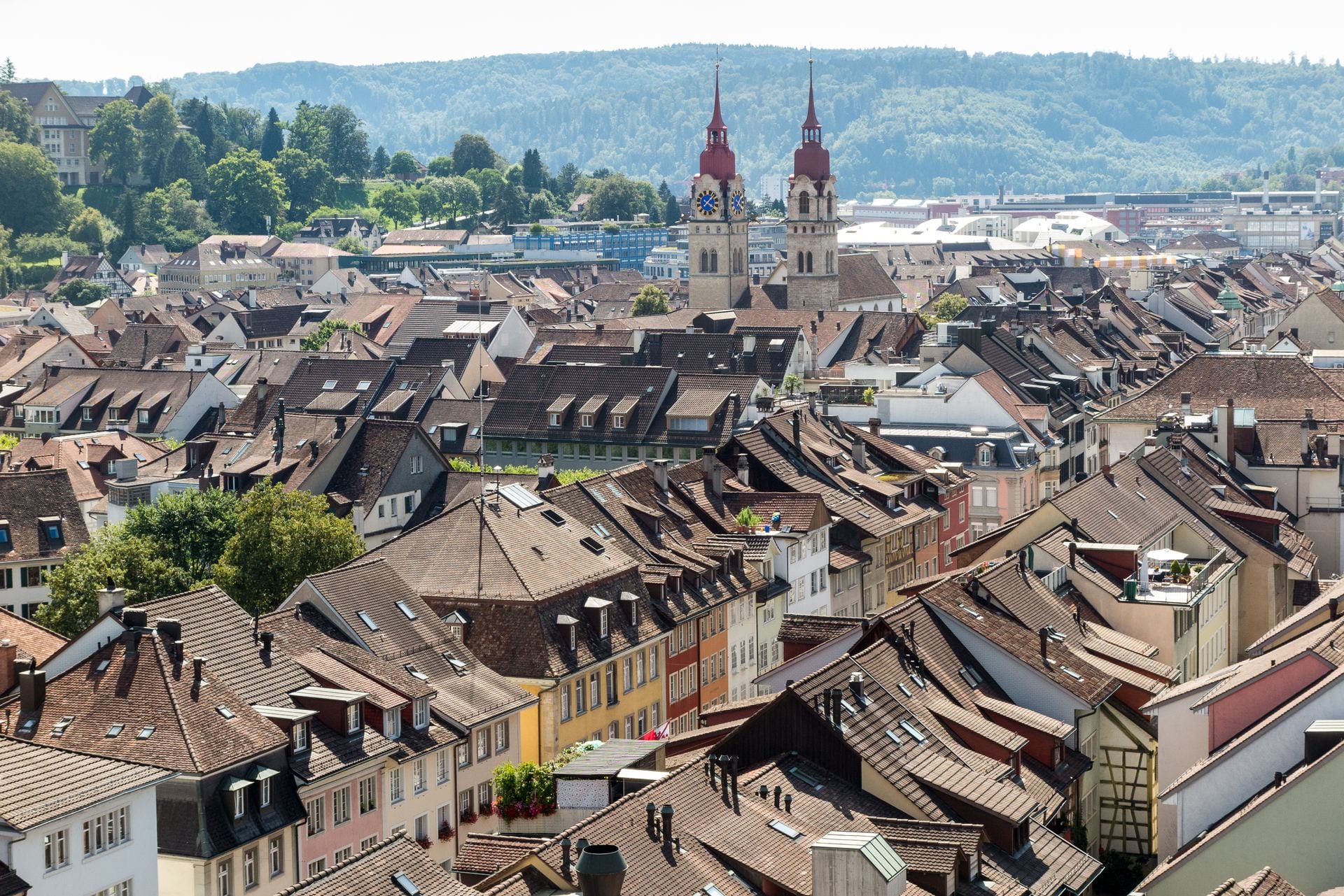Immobilienmakler Winterthur, Optimal Immobilien AG - Winterthur Stadtansicht